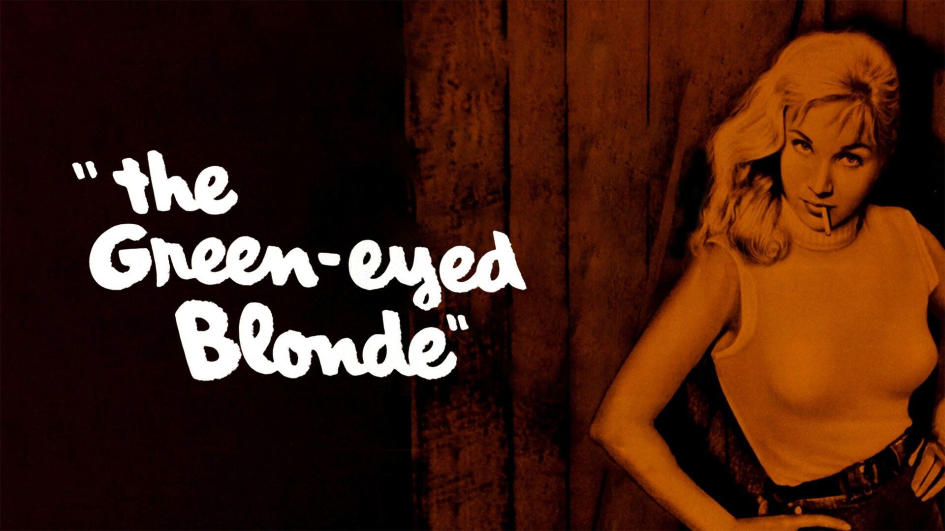 The Green-Eyed Blonde